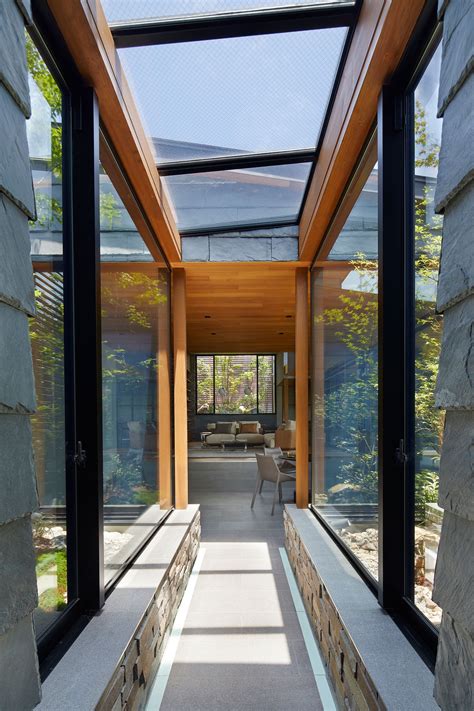 glass hallway interior design ideas