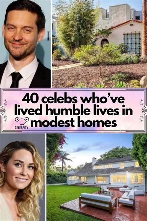 40 celebs who ve lived humble lives in modest homes celebs