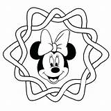 Mouse Coloring Pages Minnie Mickey Drawing Bow Face Printable Cute Silhouette Headstone Getcolorings Head Baby Getdrawings Games Clipart Mighty Vector sketch template