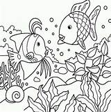 Fish Coloring Pages Kids Getdrawings Printable sketch template
