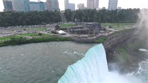 niagara falls canada dji phantom  drone youtube