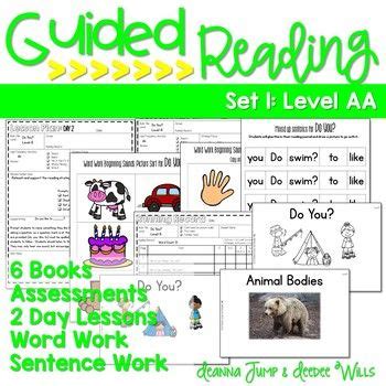 guided reading level aa   guided reading guided reading