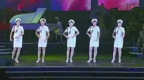 north korea s all female pop group perform in china bbc news