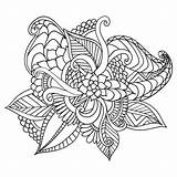 Coloring Adult Pages Patterned Ornamental Ethnic Artistic Doodle Drawn Floral Frame Hand Style Royalty sketch template