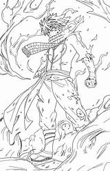Fairy Natsu Tail Coloring Pages Dragneel Anime Coloringstar Adult sketch template