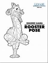 Llama Shangri Collision Gelo Kollision Voraus Kleurplaat Malvorlagen Printables Designlooter Iceage Tudodesenhos Rooster Malvorlagen1001 Animaatjes sketch template