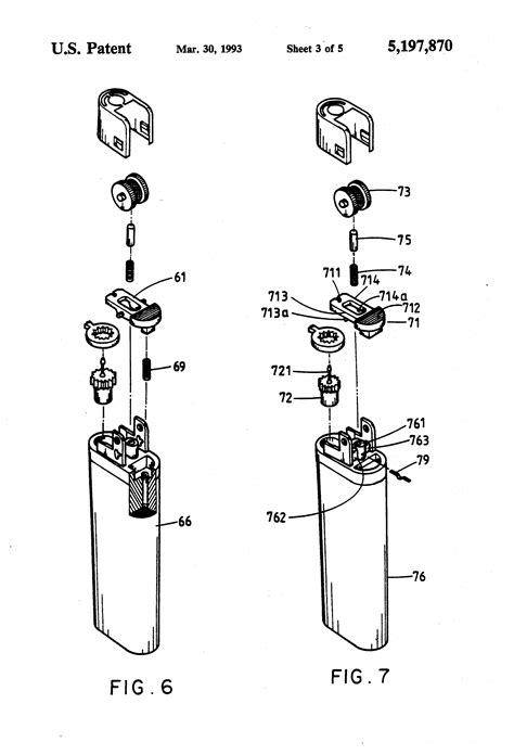 patent  safety lighter google patents