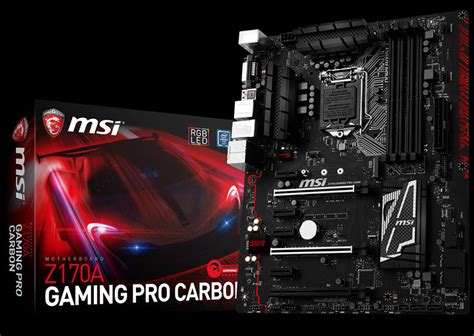 msi showcase xa godlike gaming carbon  za gaming pro carbon motherboards incorporate