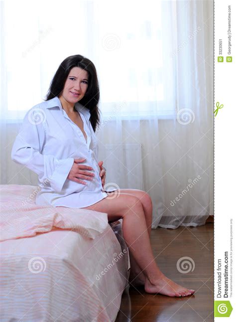 Pregnant Woman Stock Image Image 33230651