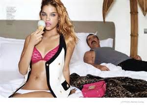barbara palvin has been more naughty than nice for l officiel paris