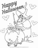 Coloring Pages Hocus Pocus Halloween Printable Scary Comments sketch template