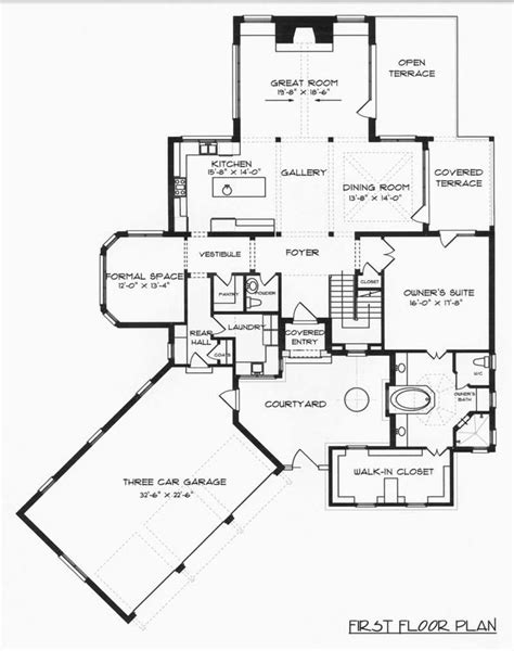 french european tudor house plans home design edg   house plans floor plan