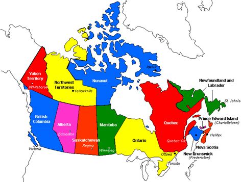 map  canada world maps guide