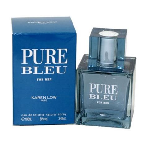 pure blue karen  cologne  fragrance  men
