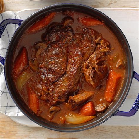 Saturday Afternoon Oven Pot Roast Recipe Taste Of Home