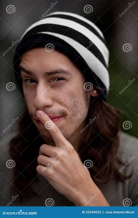 young mexican man stock photography image