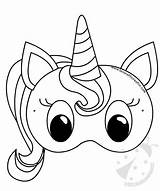 Unicorno Maschera Carnevale Stampare Lavoretti Cartamodello Creativi Lavoretticreativi sketch template