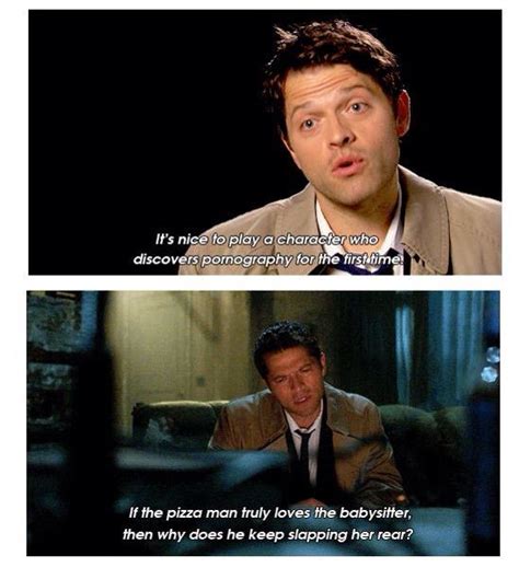 Oh Goodness Supernatural Misha Collins Funny Funny Pictures