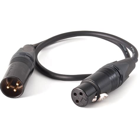 rycote mic tail short xlr cable  bh photo video