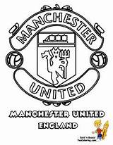 Pages Manchester United Coloring Soccer Logo Football Fifa City Colouring Man Sheet Sheets Sports Cool Players Boys Teams La Om sketch template