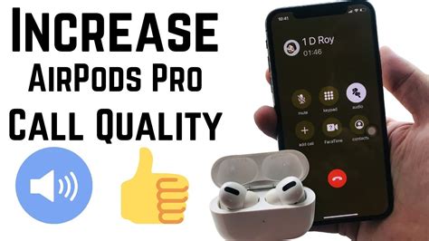 tips  boost airpods pro  call volume ios   helpful crackling distorted