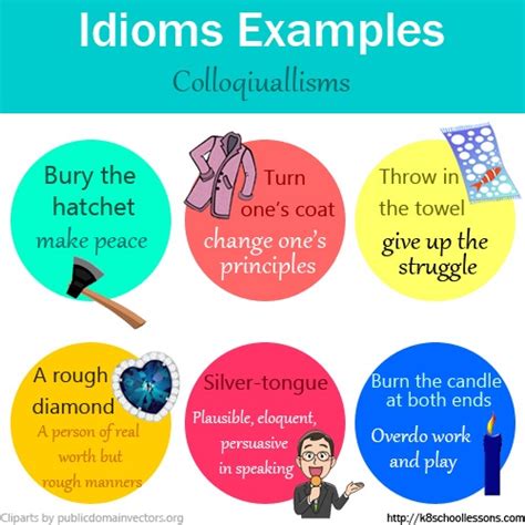 idioms  kids examples