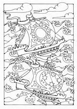 Storm Coloring Ships Colouring Adult Pages Kids Edupics Pirate Adults sketch template
