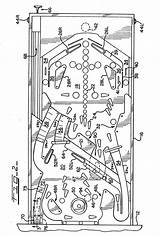 Pinball Drawing Patents Playfield Providing sketch template