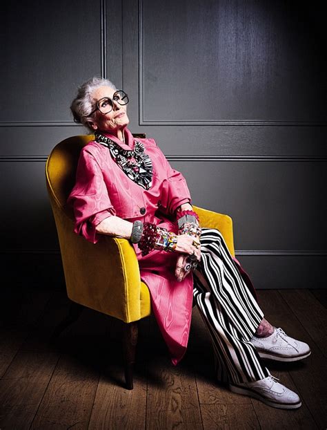 girls in pearls make way for the world s oldest supermodel daphne selfe