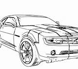 Camaro Coloring Pages Chevrolet Getcolorings Printable sketch template