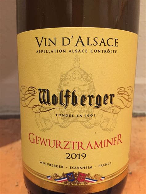 2019 Wolfberger Gewurztraminer France Alsace Cellartracker