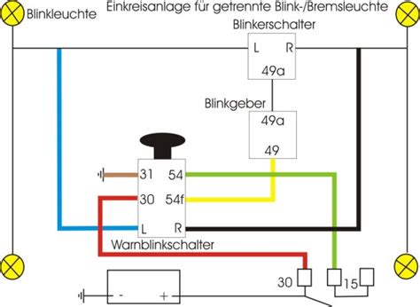 blinkrelais schaltplan auto wiring diagram