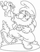 Gnome Coloring Garden Pages Gnomes Drawings Printable Bird Designlooter 55kb 795px Kids Dance sketch template