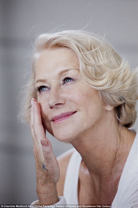 Dame Helen Mirren Puts On A Youthful Display In L Oreal Paris