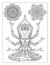 Mandala Mandalas Adults Coloriage Dessin Namaste Colorier Imprimer Humain Idée Ciobanu Alexandru sketch template