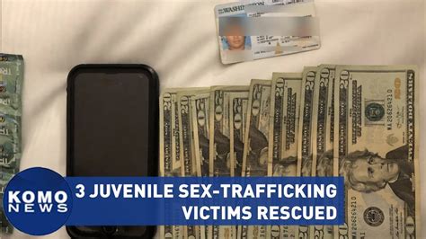 3 juvenile sex trafficking victims rescued in prostitution bust youtube