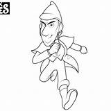 Sherlock Gnomes sketch template