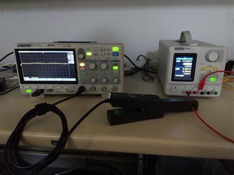 estimate  minimum current measurement   current probe   oscilloscope