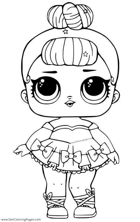 lol doll coloring pages  getdrawings