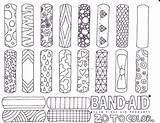 Coloring Aid Band First Pages Girl Scout Kids Bandaid Brownie Activities Library Colouring Brownies Clipart Scouts Drawing Activity Google Sheets sketch template