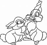 Bunny Miss Thumper Thumpers sketch template