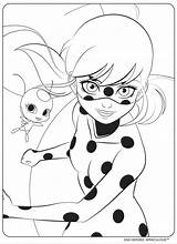 Ladybug Coloring Noir Cat Pages Miraculous Resolution sketch template