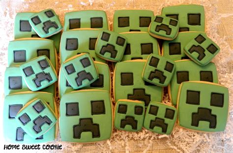 home sweet cookie minecraft cookies