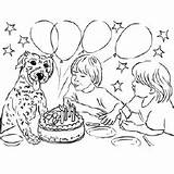 Birthday Coloring Happy Pages Sister Kids Blowing Candles Color Cake Getcolorings Card Printable Party Print sketch template