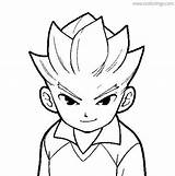 Eleven Inazuma Gouenji Shuuya Coloring Pages Xcolorings Printable 491px 486px 32k Resolution Info Type  sketch template