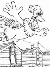Coloring Pages Chicken Run Rugrats Angelica Rocky Flying Getdrawings Getcolorings Color Colorings sketch template