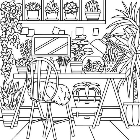 preppy coloring pages