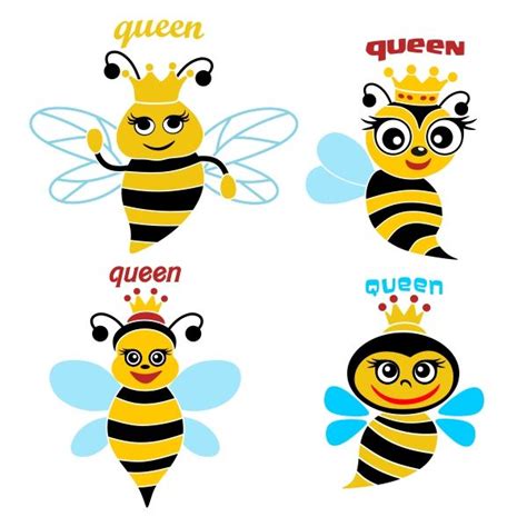 queen bee cuttable design bee scrapbook queen bees art queen bees