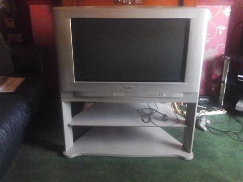 Sanyo 32 Crt Tv Fully Working With Original Stand In Carlisle