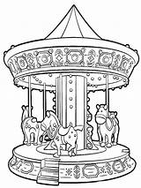 Roundabout Pollux Coloring Pages Magic Visit Colouring sketch template